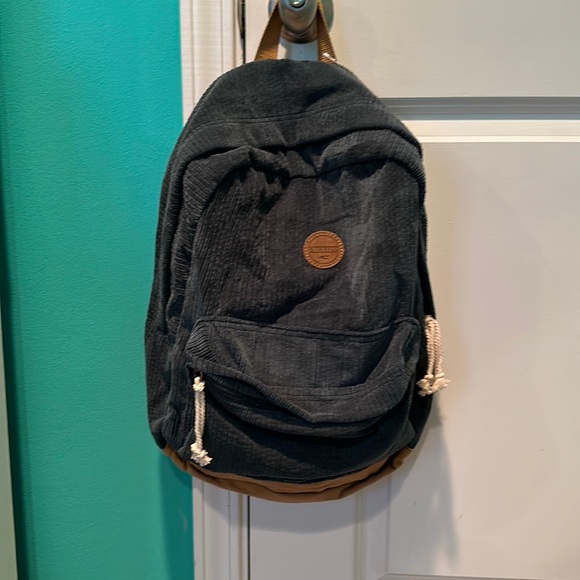 O'Neill Bags Teal Blue Oneill Shoreline Cord Backpack New With Tags
